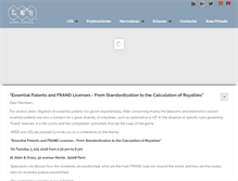Tablet Screenshot of les-sp.org